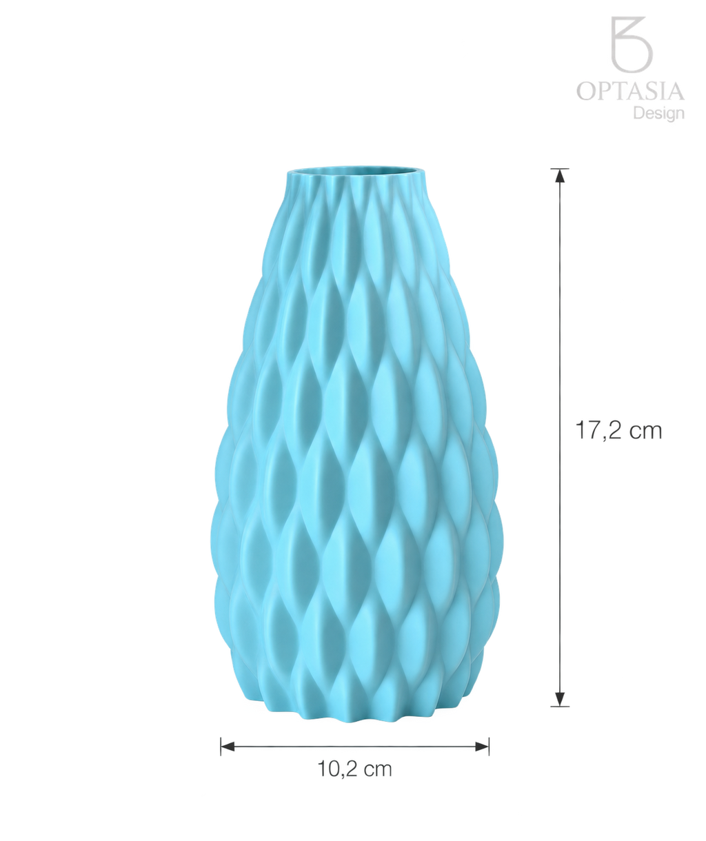 Ecala Vase Bleu Glacier