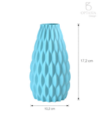 Ecala Vase Bleu Glacier