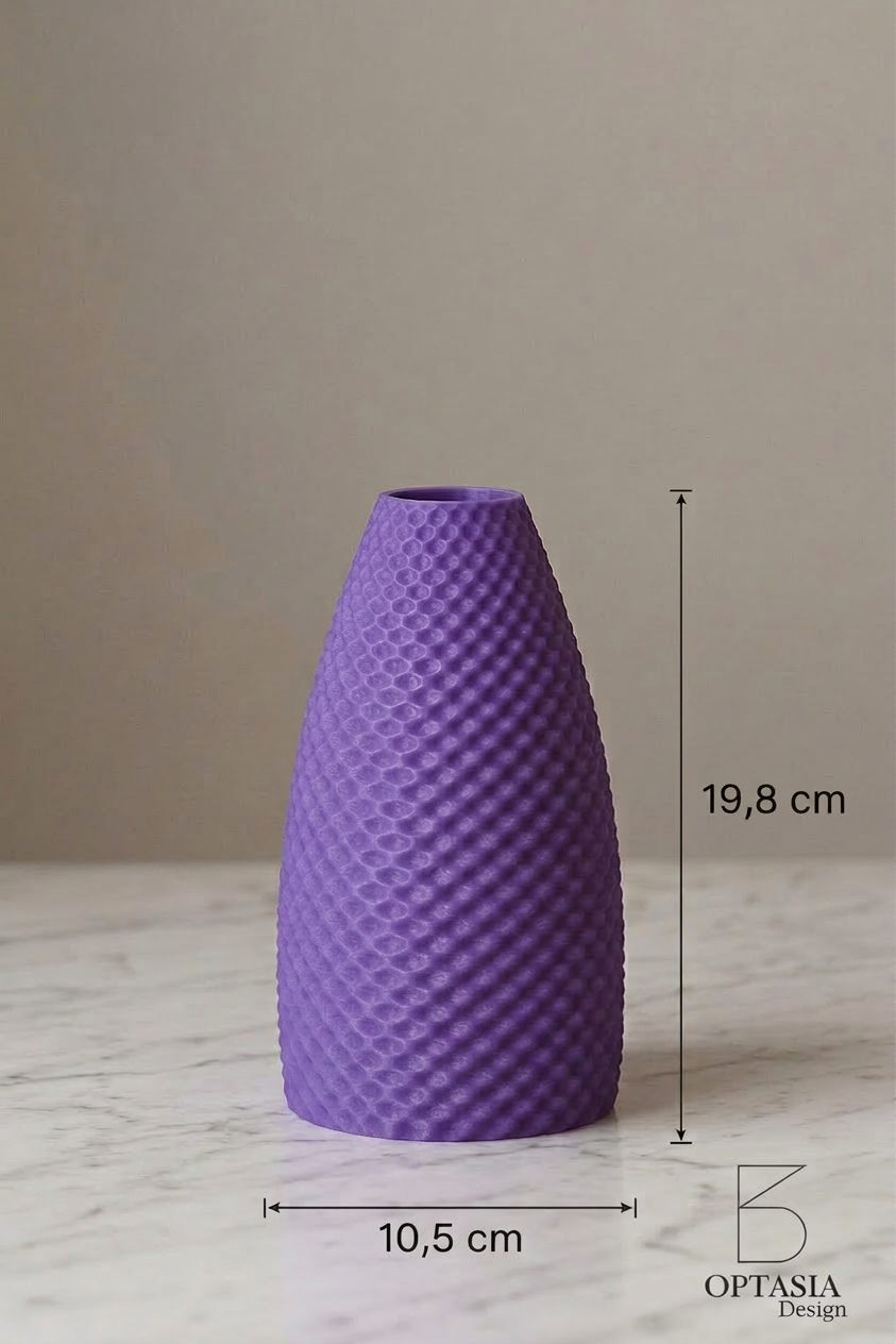 Textura Vase Lavande