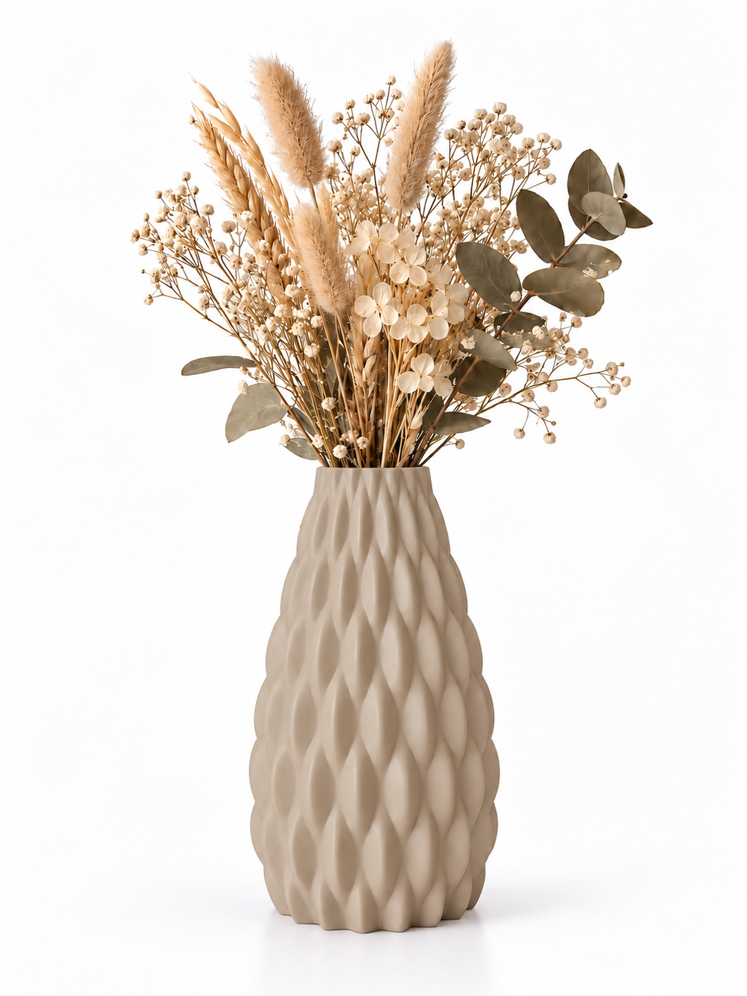 Ecala Vase Beige