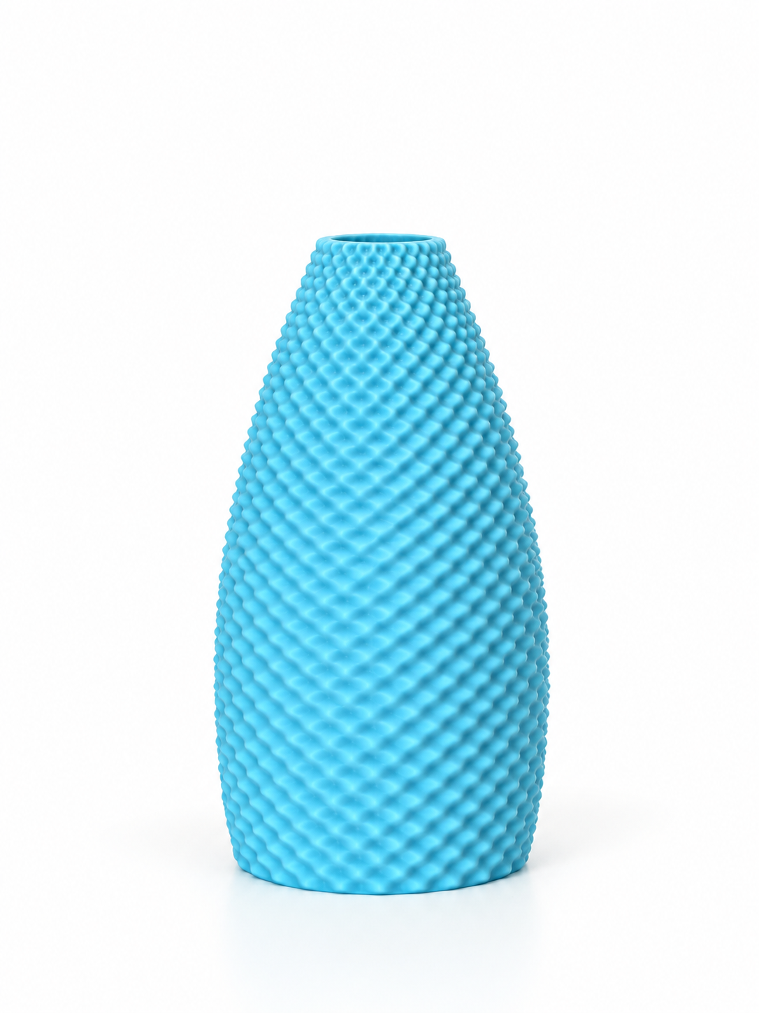 Textura Vase Bleu Glacier