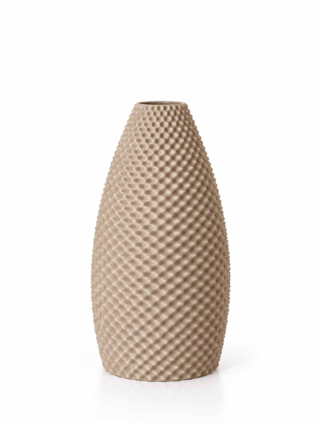 Textura Vase Beige