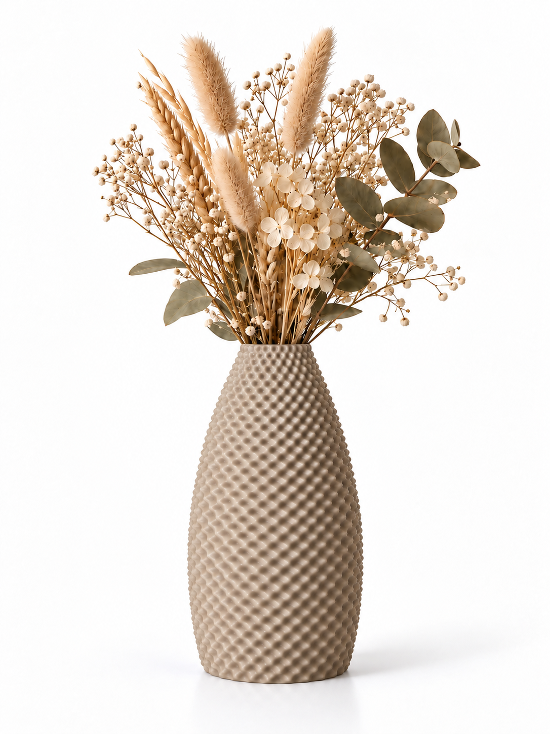 Textura Vase Beige
